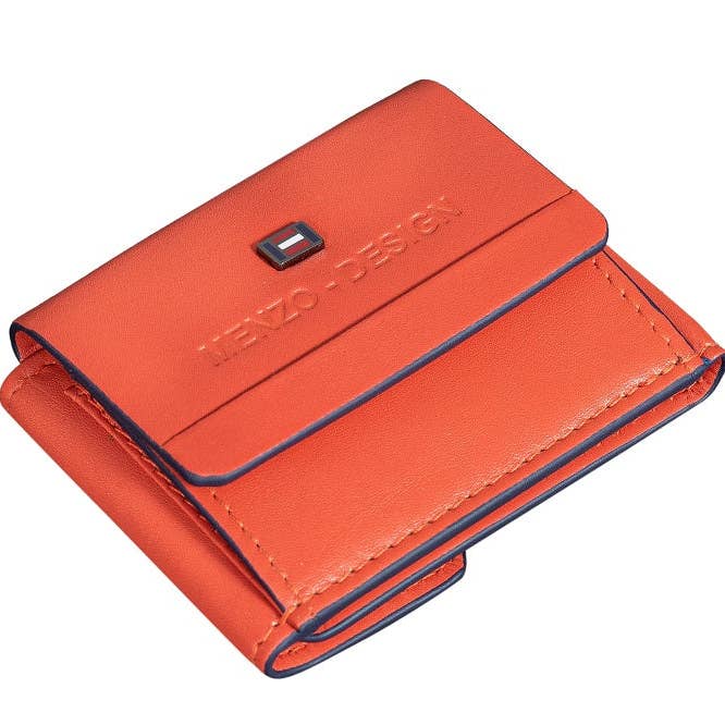 Menzo 7010 Minibörse saison3orange / Nappaleder für den Großhandel von Menzo