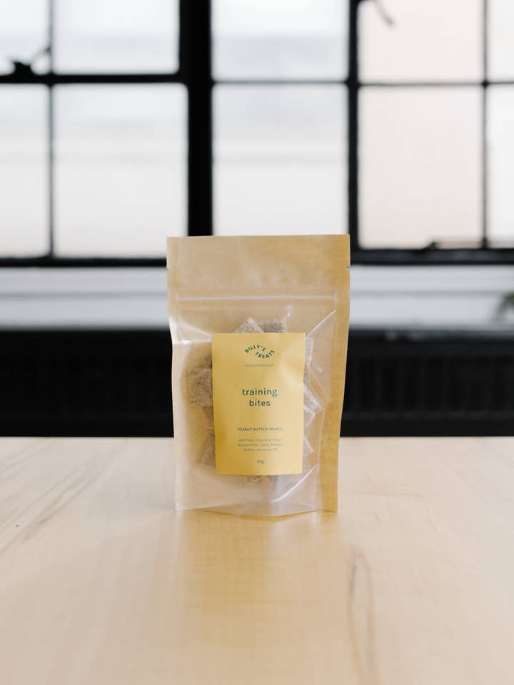Peanut Butter Training Bites for wholesale by Billy's Treats