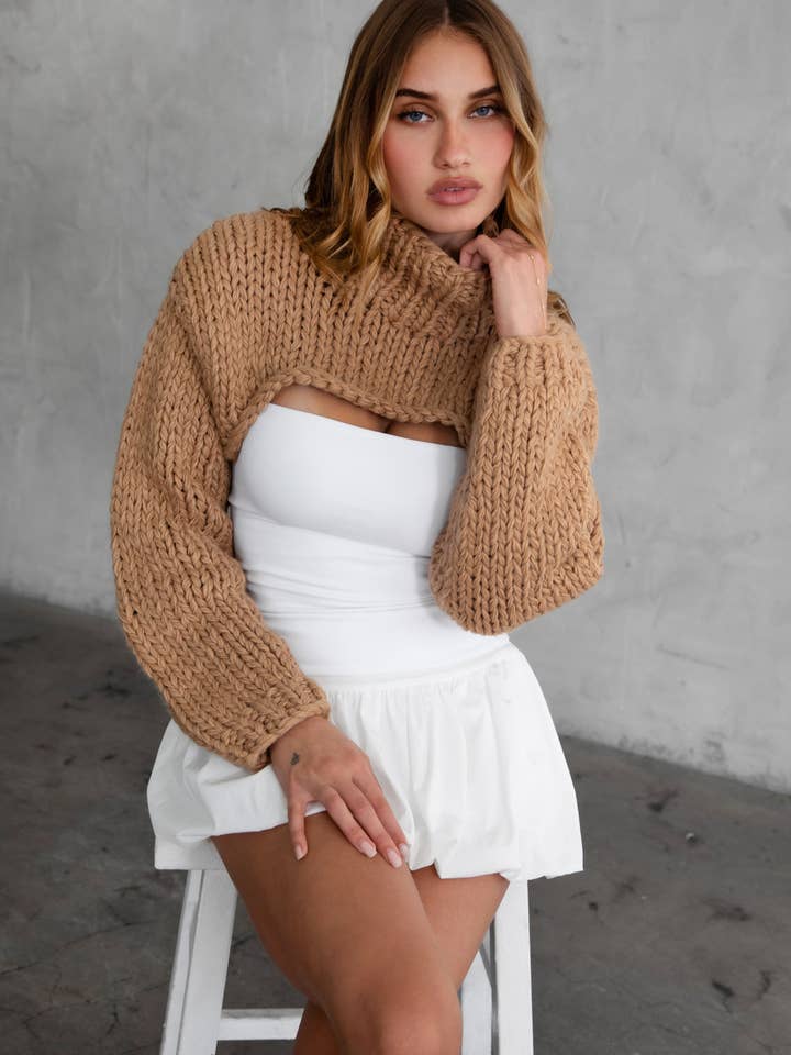 TICTOC – Engroshandel Pullover - Dame – CHRISTIE Heavy Gauge Sweater Strikket skuldertræk
 TC29112-CHRISTIE0