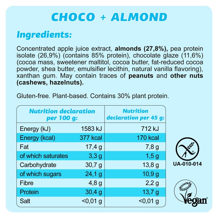 FIZI - Wholesale Snack Bar - PROTEIN BOX 10x45G3