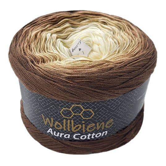Wollbiene - Wholesale Yarn - Wool Bee Aura Cotton Bobble 200g Gradient 100% Cotton8
