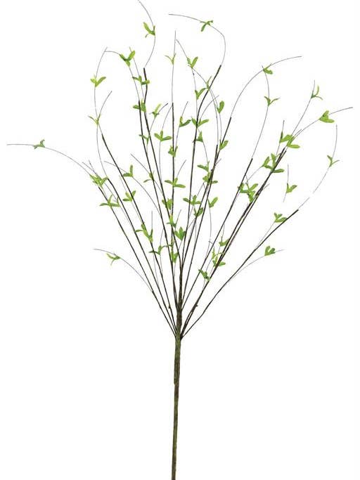 Spring Leaf & Twig Spray 36" Green for wholesale by Select Artificials, Inc.