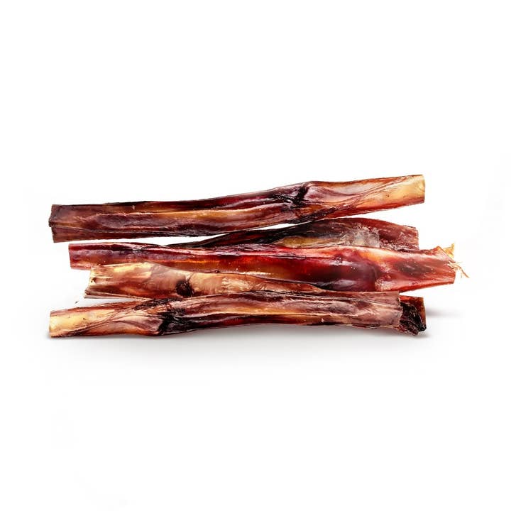 TickledPet - Wholesale Pet Treats - Dog - Odor Free USA Bully Sticks 6 inch 8 oz retail bag0