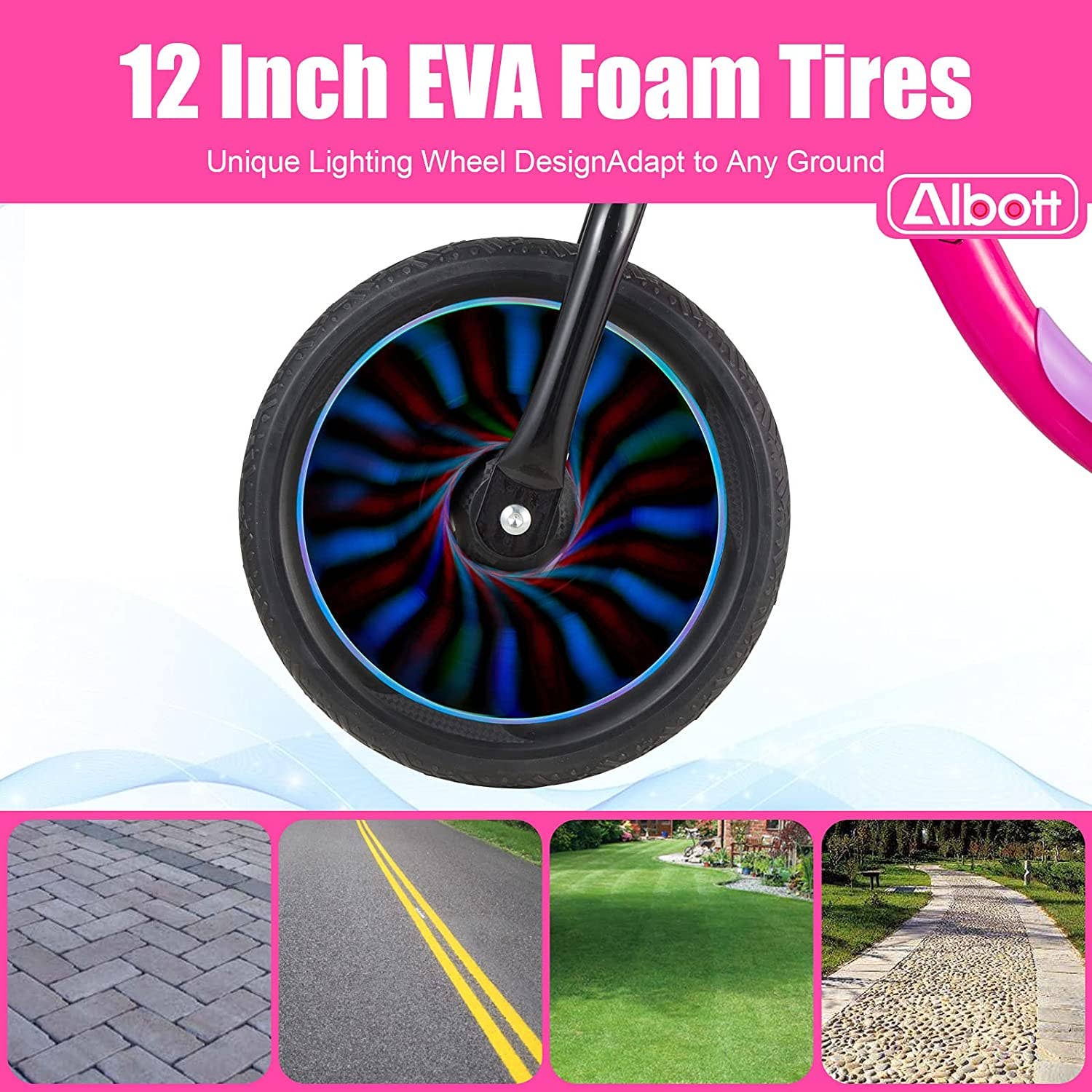 Above Edge – wholesale Cyklar och sparkcyklar - Barn – Balanscykel för småbarn, träningscykel för 18 månader till 4 år4