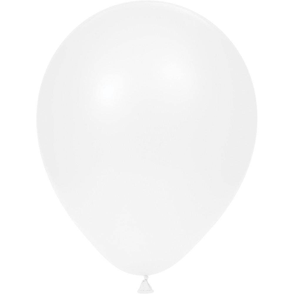 KT Supply - Wholesale Ballon - 12 inch massieve latexballonnen wit, doos van 1800