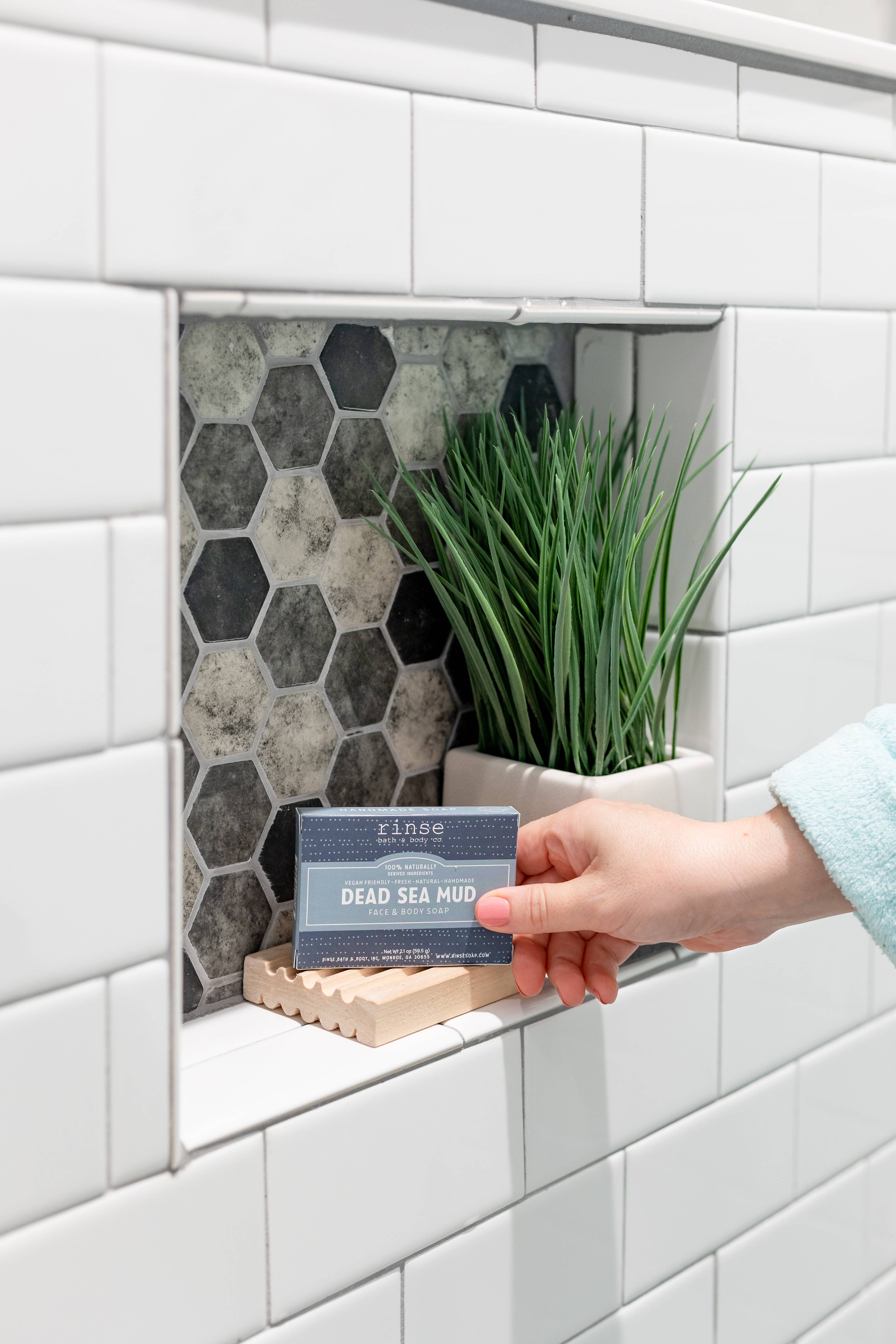 Rinse Bath Body Inc – Engroshandel Sæbestykke – Mini Sæbe - Dødehavsslam | Naturlig Sæbebar | Ansigtsvask2