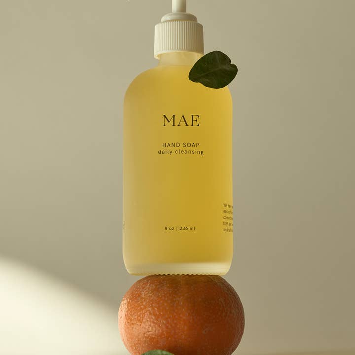 MAE - Wholesale Hand Soap/Wash - Petitgrain Clean Hand Soap - Vegan, Essential Oil1