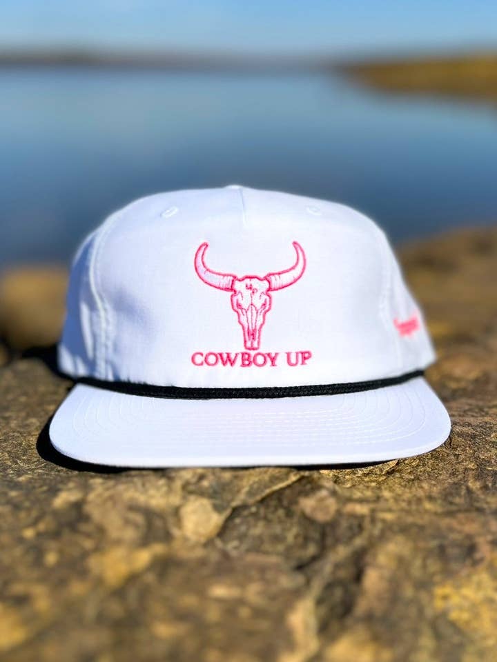 Cowboy UP (Black Rope) for wholesale by Pimpin' Hat Co.