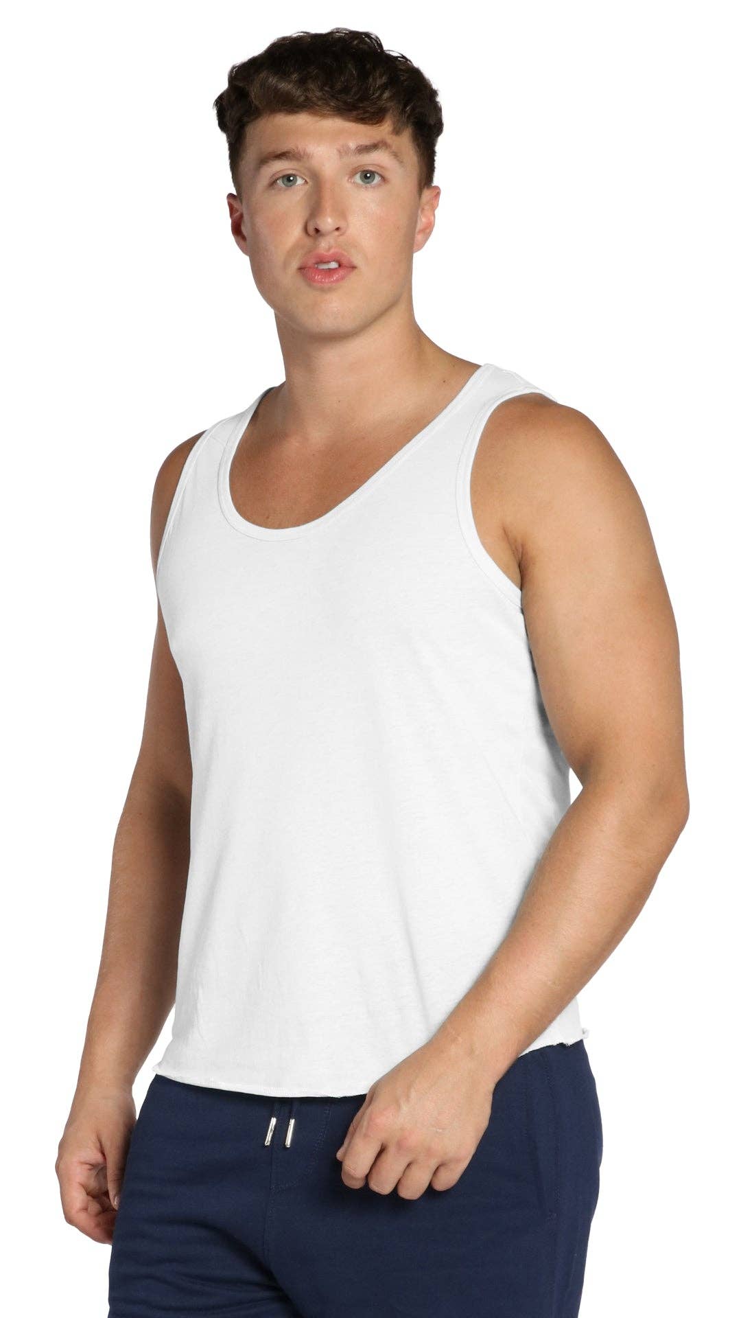 REMOVED BRAND – wholesale Tank top – Men's – Men's Solid Tank 1864