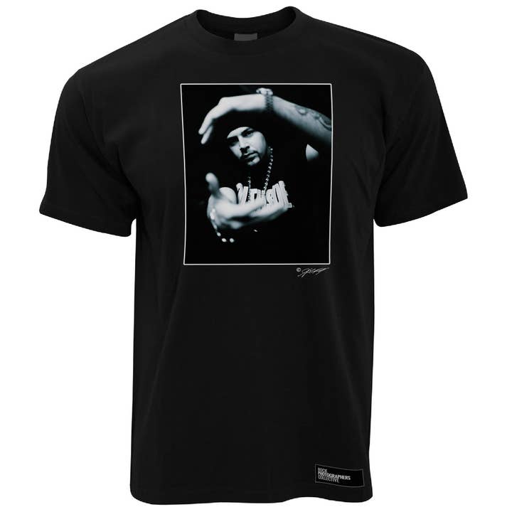Camiseta masculina Cypress Hill, DJ Muggs, 1996, AC por atacado de Rock Photographers Collective