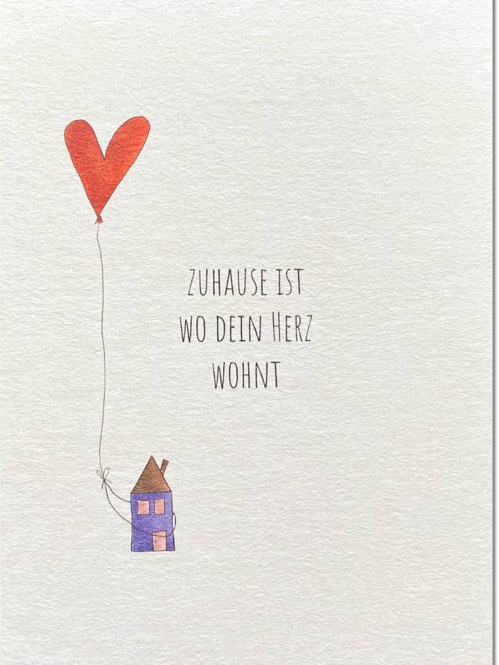 Hjem er, hvor dit hjerte bor for engroshandel hos KEITCARDS