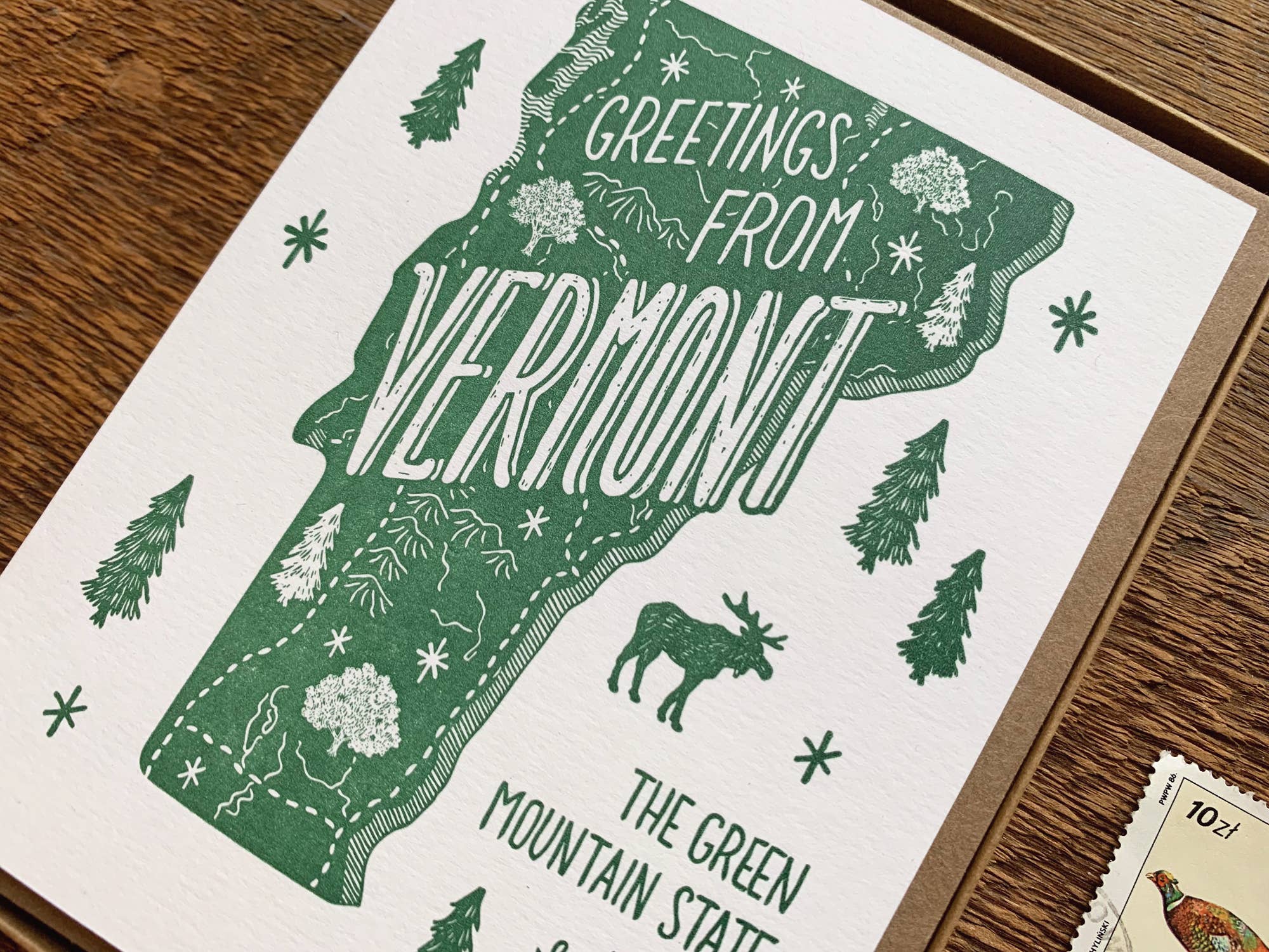 Noteworthy Paper & Press - Wholesale Season's Greetings Card - Vermont Card2