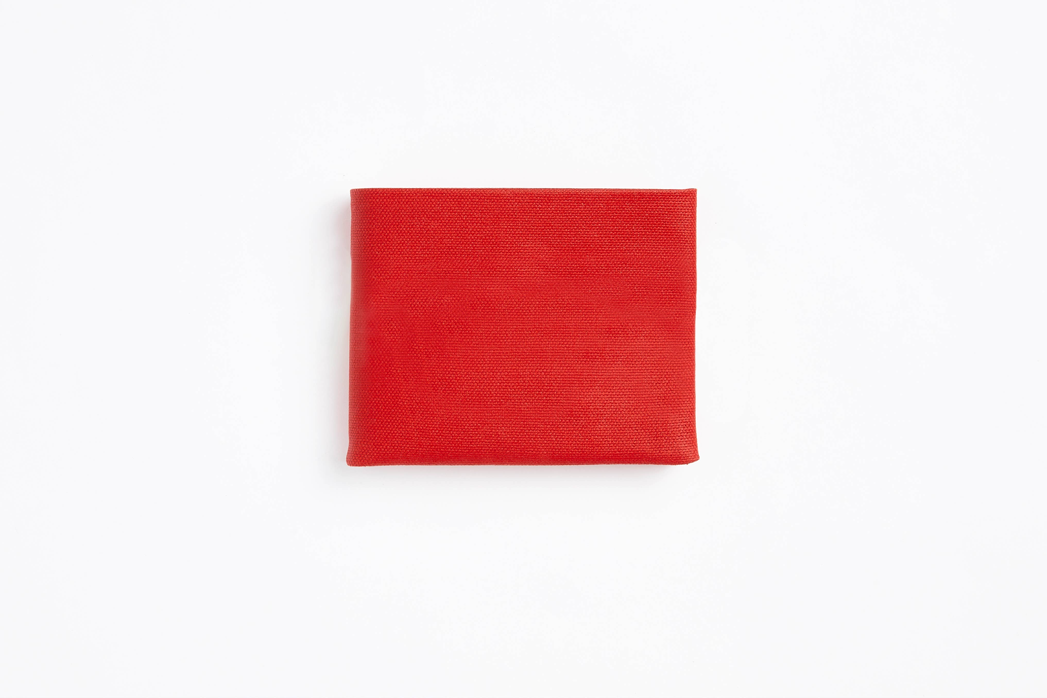 Carre Royal - Wholesale Wallet - Men's - Red Bifold Canvas Wallet1