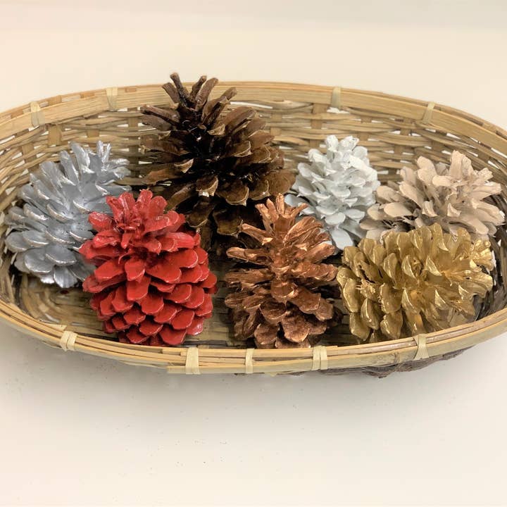 Winter Woods - Wholesale Decorative Tabletop Object - Ponderosa Pine Cones4
