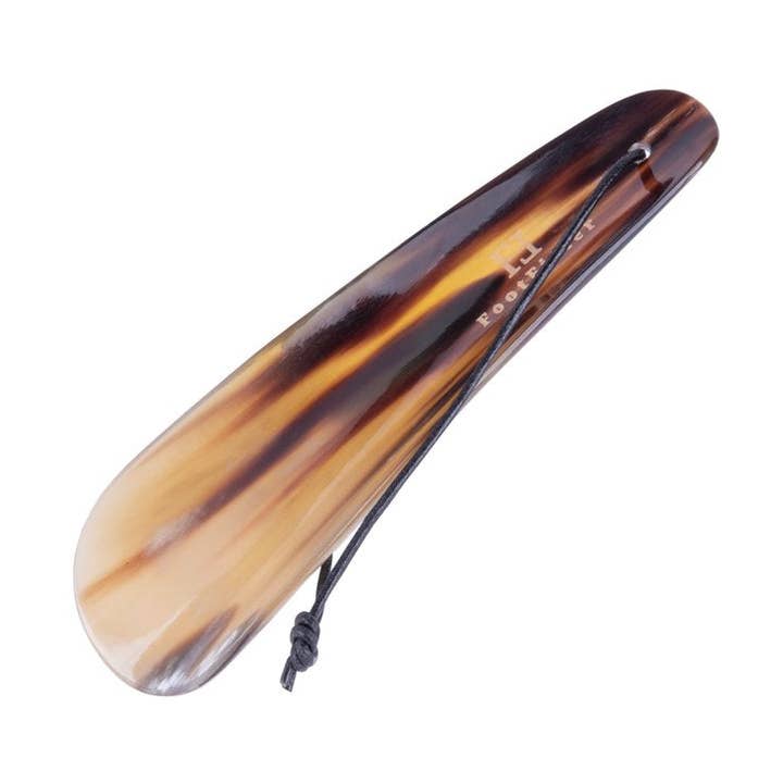 FootFitter Genuine Bull Horn Shoe Horn, 6.4" for wholesale by FootFitter