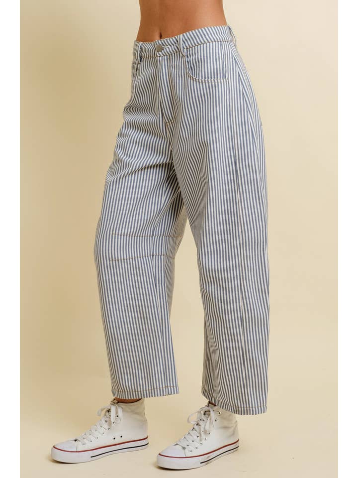 Cloud Ten - Wholesale Pants - Women's - CP18327 - STRIPED BARREL PANTS9