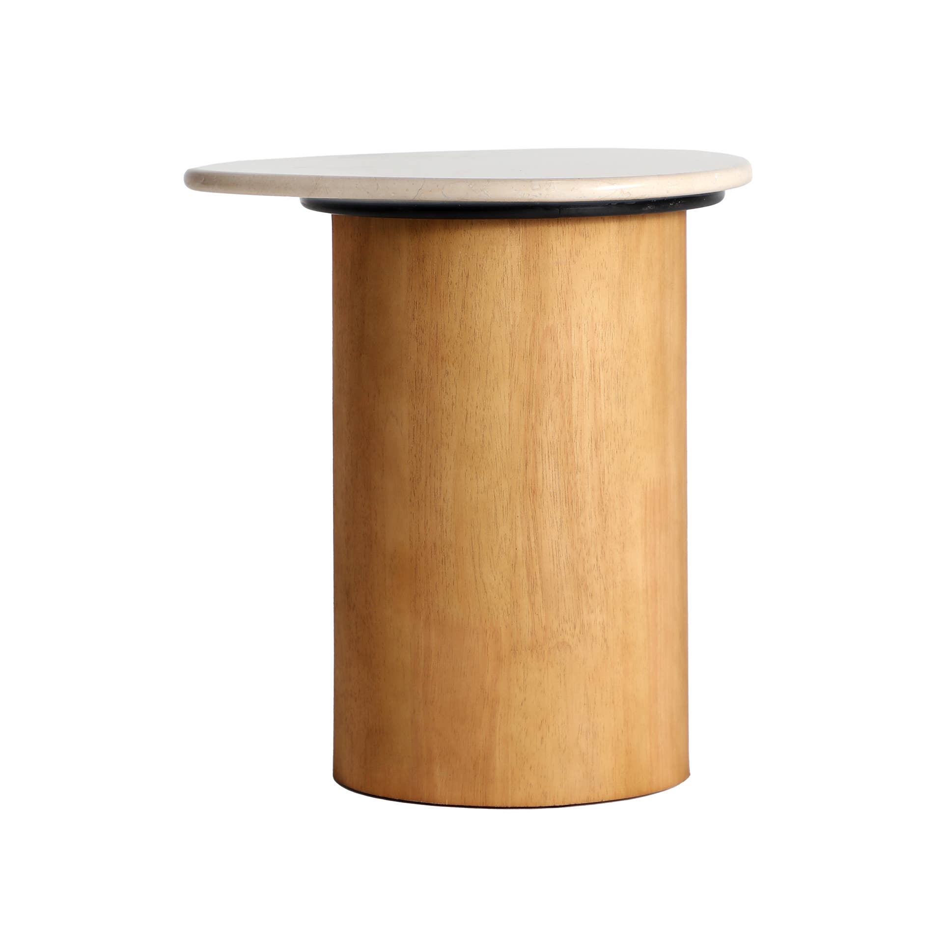Kodu - Wholesale Side Table - Lorach Side Table, Marble, Natural, 41 x 37 x 44 Cm1