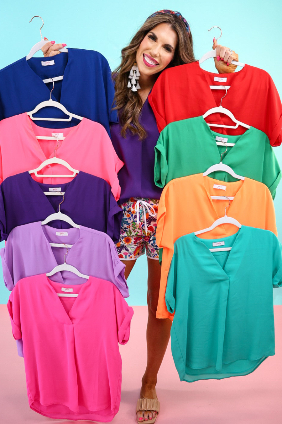 Jess Lea - Wholesale Blouse - Women's - Whitney Woven Blouse17