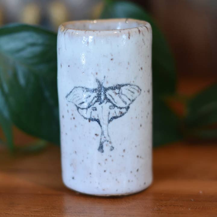 Mix Pack of Glazes Tiny Tumblers - Luna Moth for wholesale on Faire0