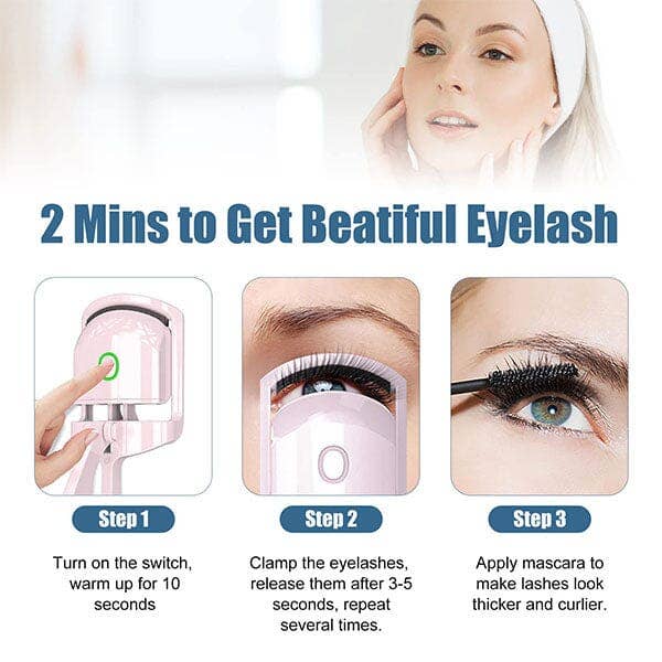 Showcase - Wholesale Eyelash Curler - WOW QuikCurl: The Heated Eyelash Curler | As Seen On TikTok!