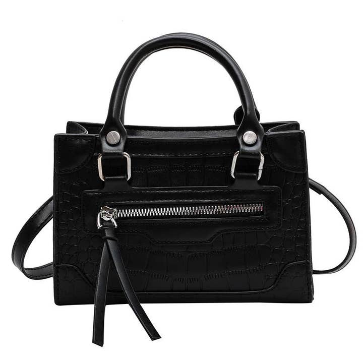 Jewelry-2-Slay - Wholesale Top Handle Bag - Women's - Mini Croc3