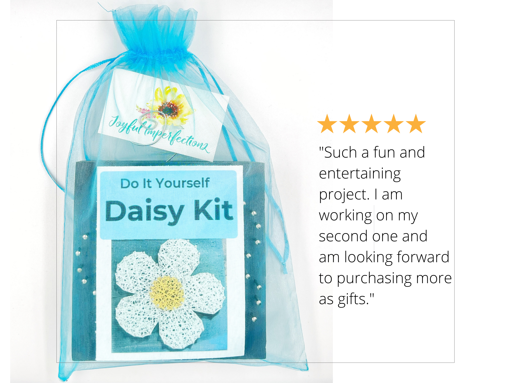 Joyful Imperfectionz - Vente Kit de bricolage - Activité de fête rétro | Cadeaux de fête originaux | Kit de bricolage Groovy4