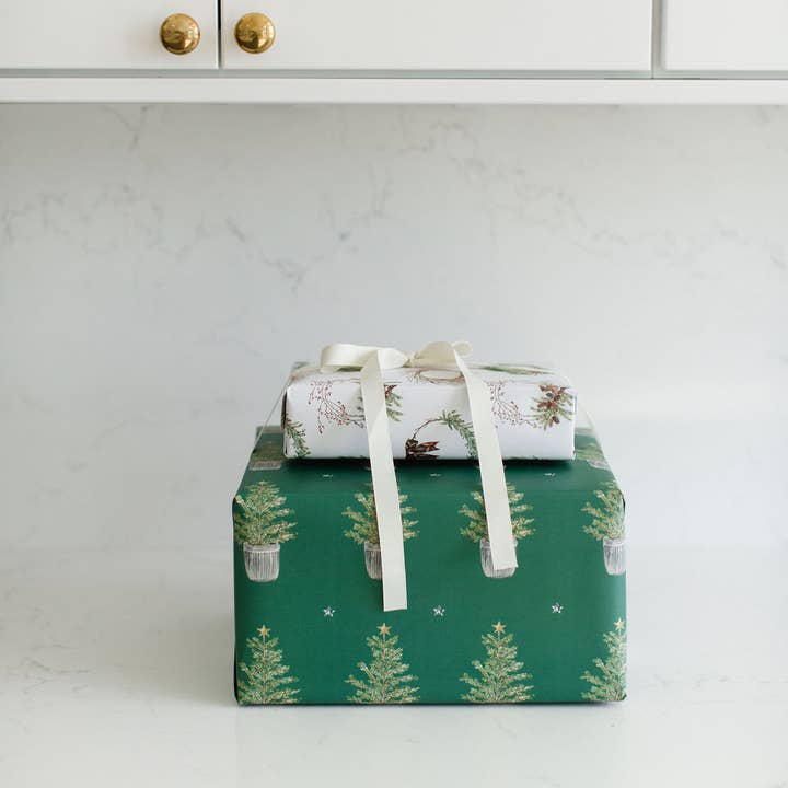 Lana's Shop – Großhandel Geschenkpapierrolle – Weihnachtsbaum-Geschenkpapier-Rolle