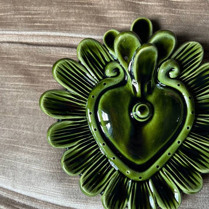 Sélection coeur - Wholesale Wall Accent - EX-VOTO GREEN LARGE MODEL3