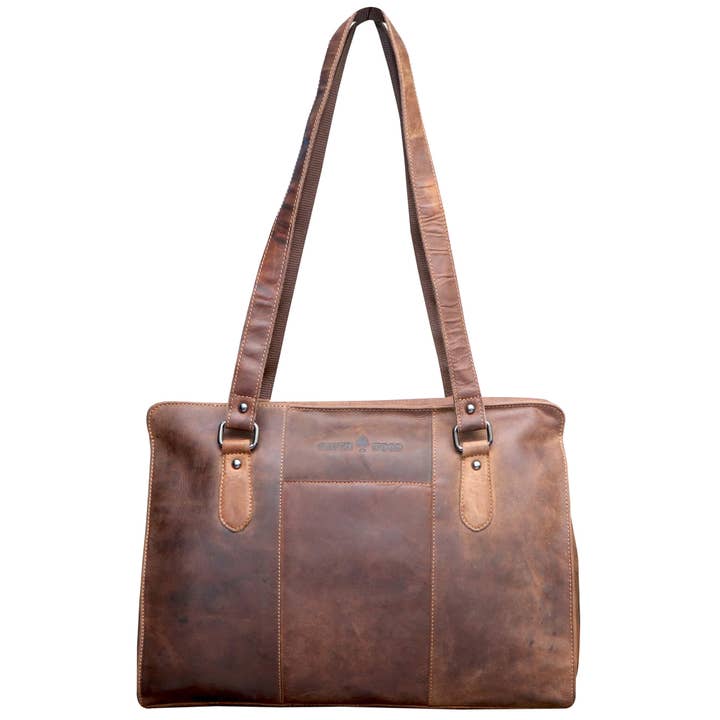 Greenwood - Vente Sac porté épaule – femme - Sac épaule pour femme Madi en cuir, sac shopper