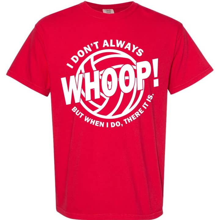 Volleyball Whoop There It Is Graphic Tee for wholesale by West Anna Designs