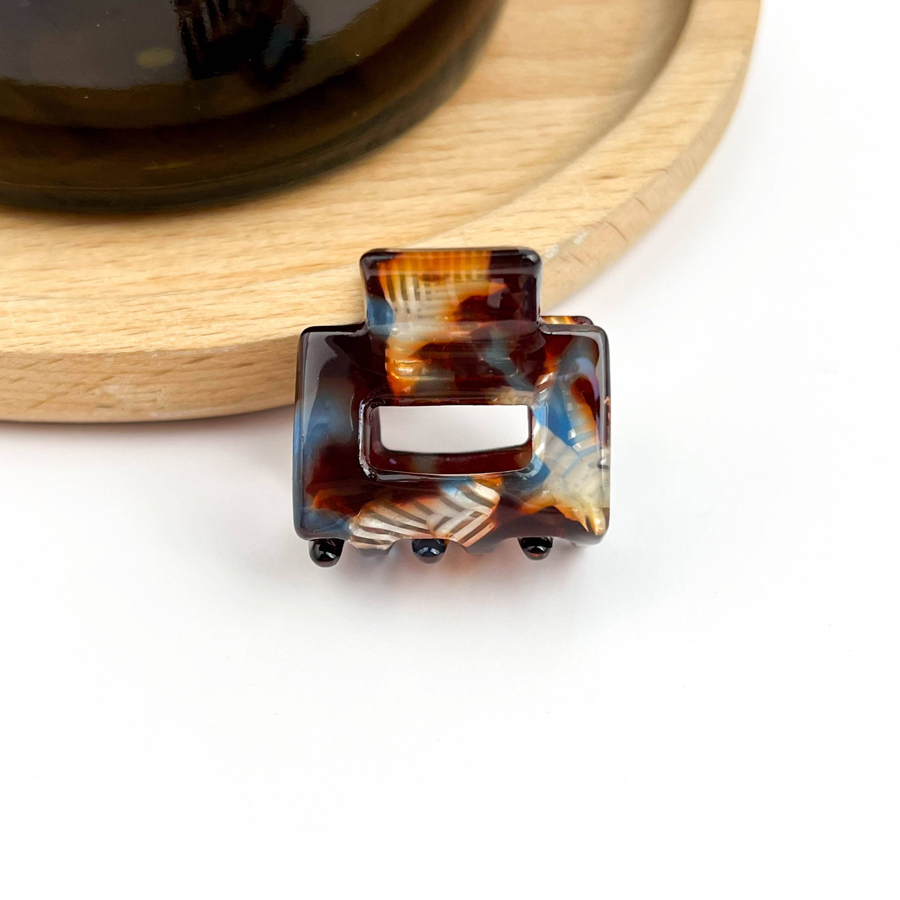 TheDivaSoap – Clips para cabelo - Mulher por atacado – Mini gancho de cabelo quadrado de 0,9''1