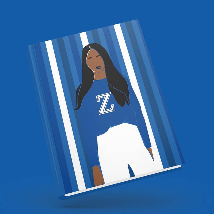 Journal personnalisé inspiré de la sororité Zeta Phi Beta ZPB 1920 pour la vente par OFC Tees & Gifts