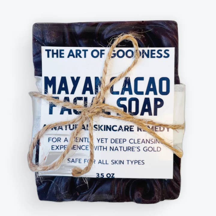Mayan Cacao Facial Soap
for wholesale by The Art of Goodness