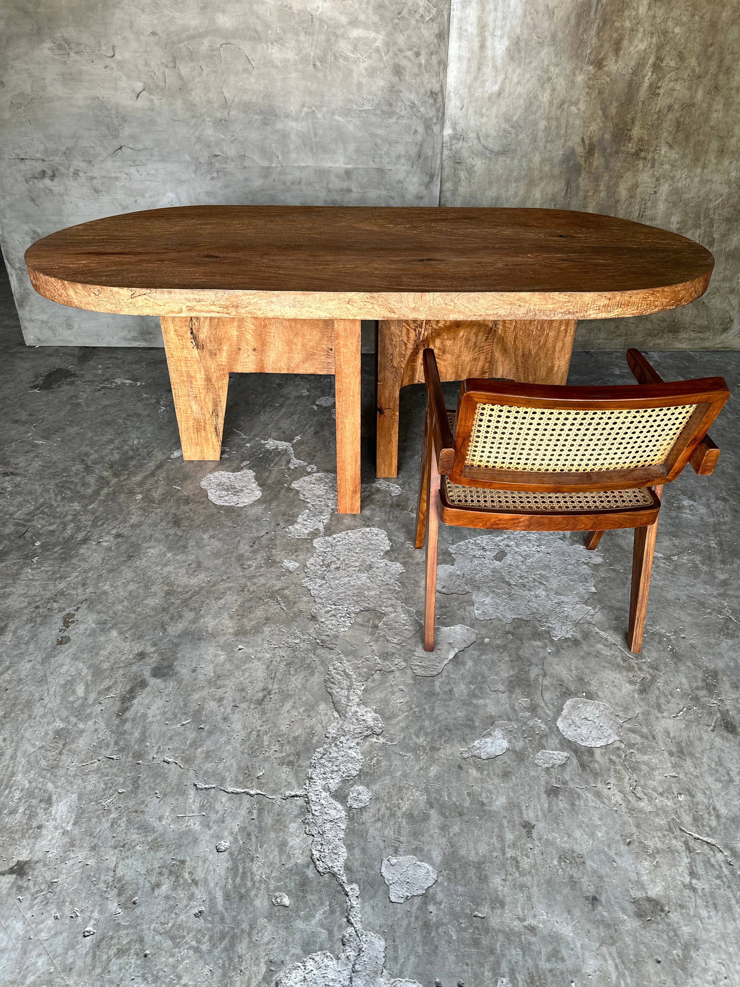 Office Objets - Wholesale Coffee Table - Massive mango wood table 2m10x1m17