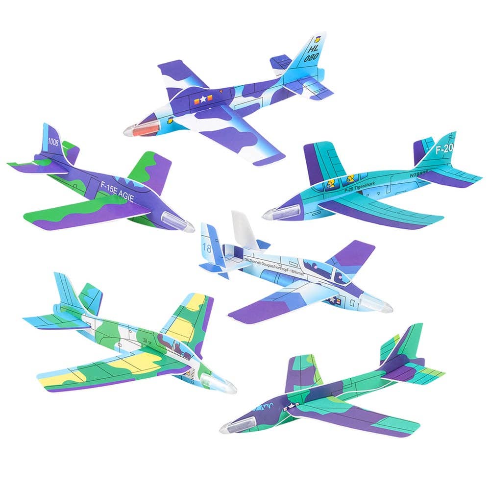 La Luna Bella - Toys - Wholesale Classic Toy - Kids - 8" JET FIGHTER GLIDER LLB kids toys1