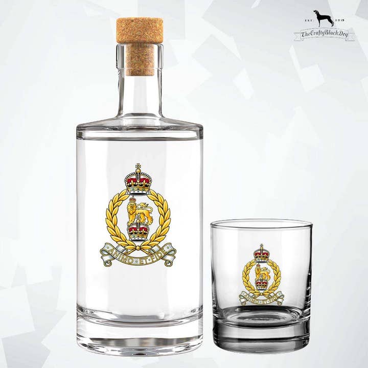 Adjutant Generals Corps - Fill Your Own Spirit Bottle (New King's Crown) for wholesale by Thecraftyblackdog
