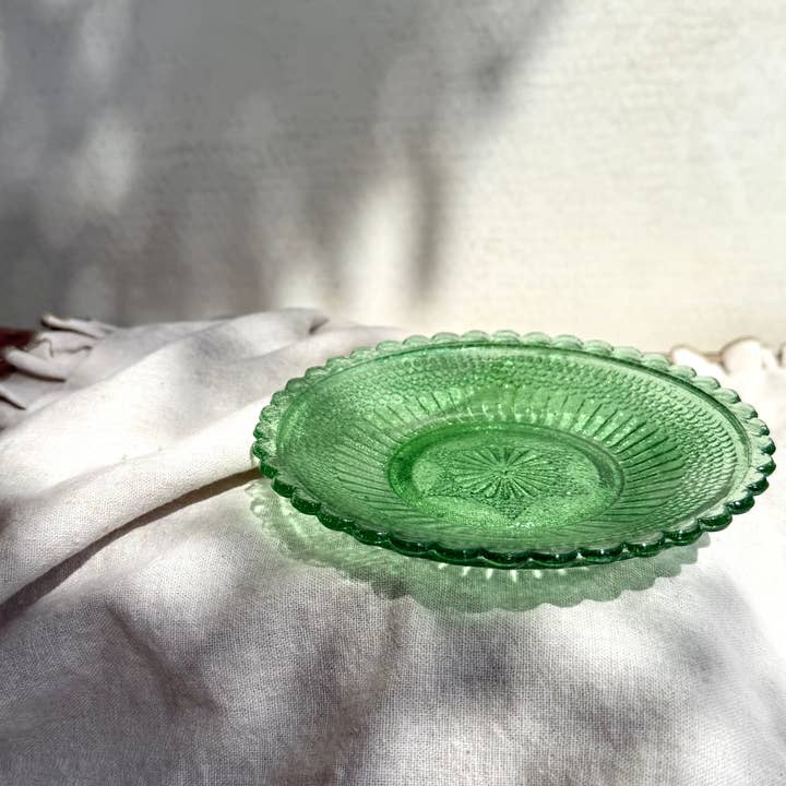 Villa Lua Home - Wholesale Decorative Plate/Dish/Bowl - Hand-pressed Glass Dish