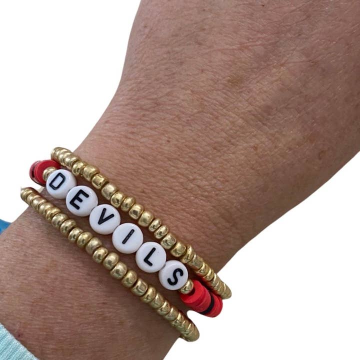 Anthologie, Co. - Wholesale Beaded Bracelet - School Spirit Bracelet - Custom Team Bracelet - Gameday