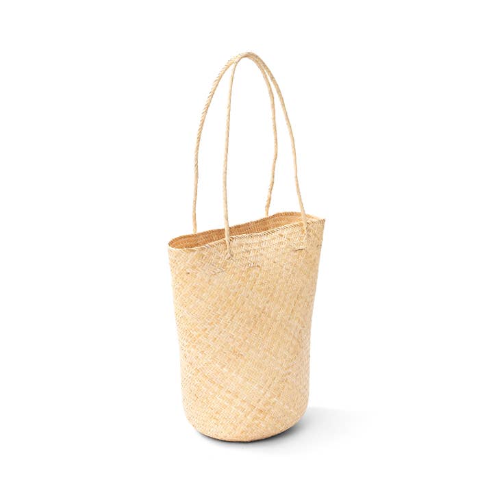 The Artisan and Company - Wholesale Tote bag – Women's - Rattan Tote Shopper-Natural1