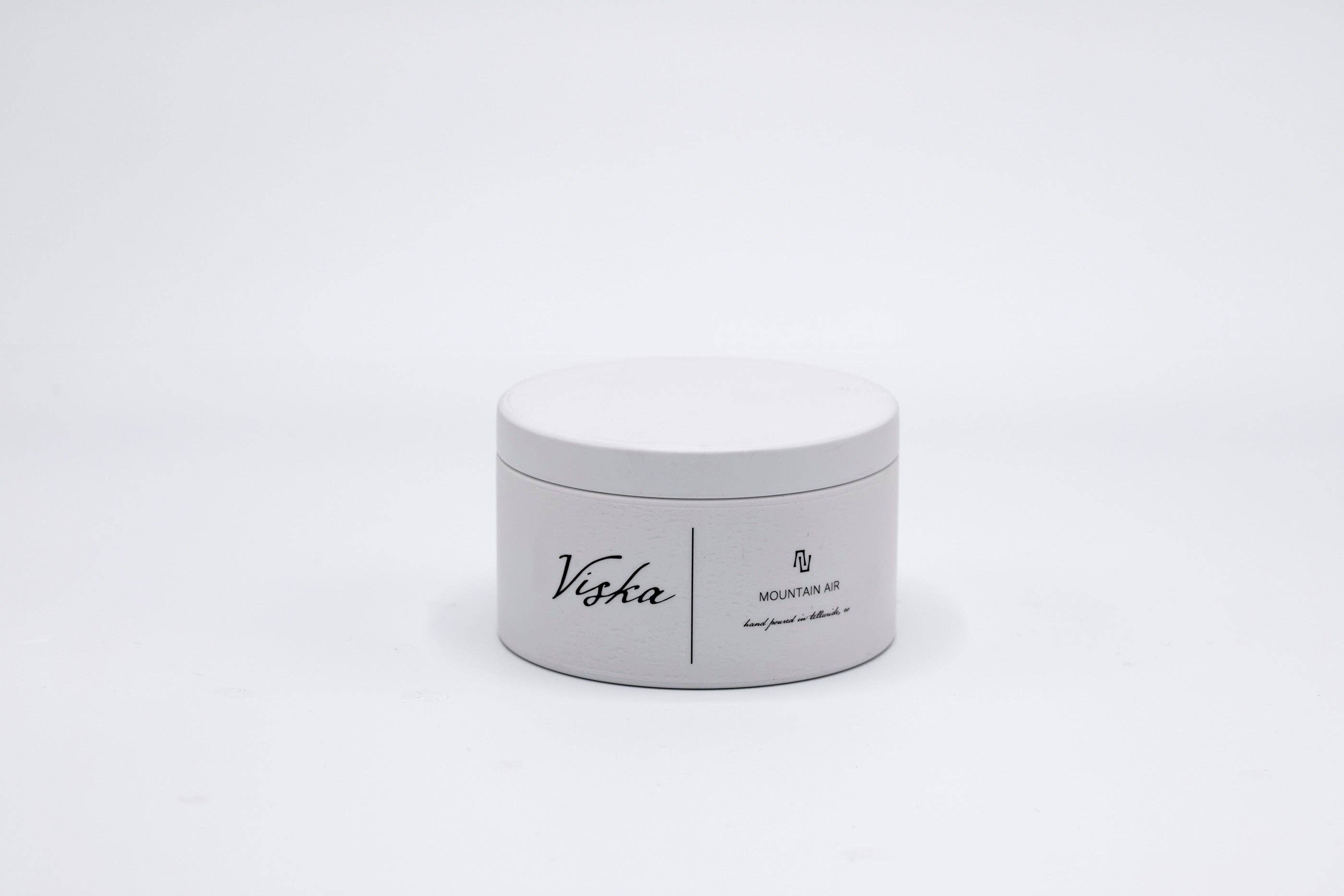 Viska - Vente Bougie en bocal - Air de montagne1