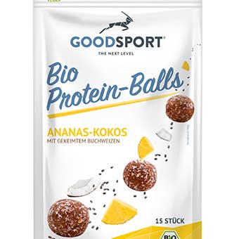 Organic protein balls, pineapple coconut, sprouted, bar, sport for wholesale by Goodsport