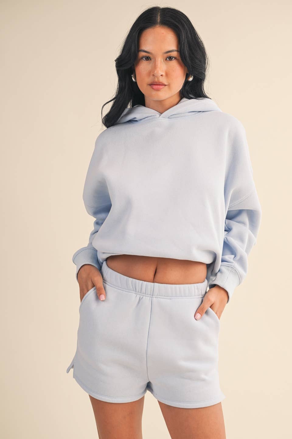 KIMBERLY C – Engroshandel Hoodie – Kvinder – Cozy Fleece oversize pullover hættetrøje29