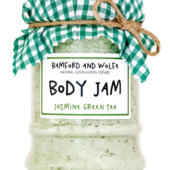 Bamford and Wolfe Body Jam Jasmine and Green Tea for wholesale by Bamford and Wolfe