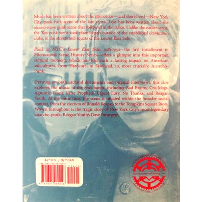 Microcosm Publishing & Distribution - Wholesale Book - Adult - Punk in NYC’s Lower East Side 1981-1991 (Zine)