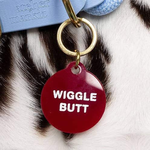 Wiggle Butt Pet Tag for wholesale by Freshwater Curated Goods
