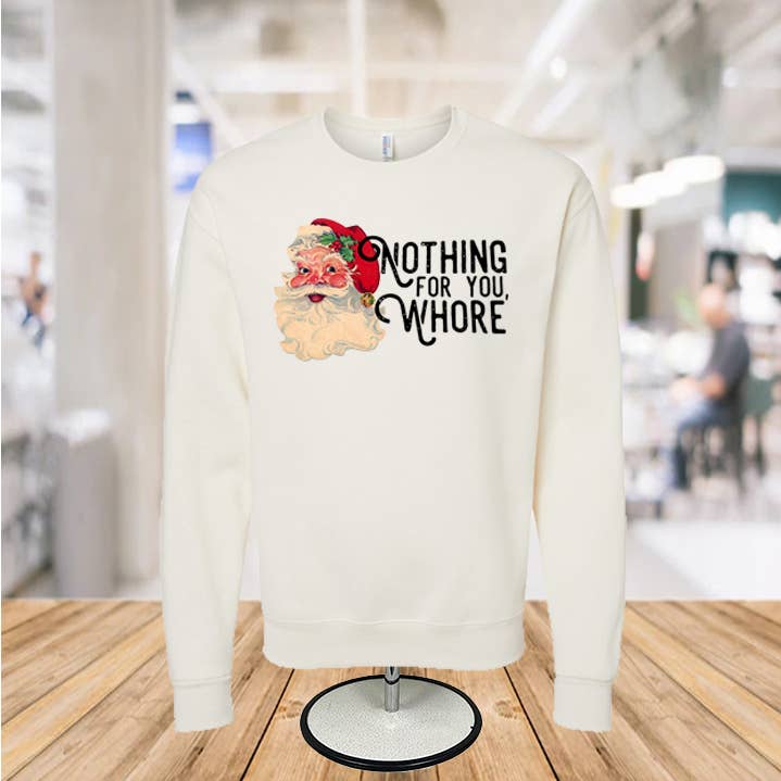 Niets voor jou Sweatshirt met ronde hals voor wholesale door Infidel Nation Apparel