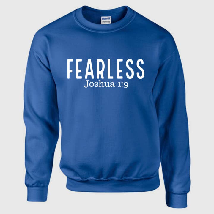 Onverschrokken sweatshirt voor wholesale door Fully Dressed and Blessed