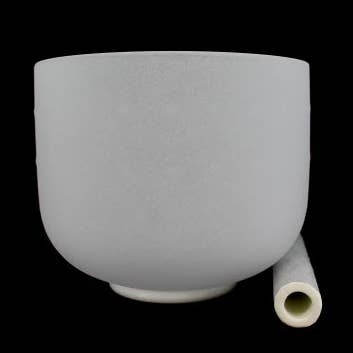 Quartz Note E Singing Bowl 8inch for wholesale by Gemstone USA