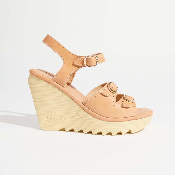 Stevie Alto Bip Natural por atacado de Cherokee of California