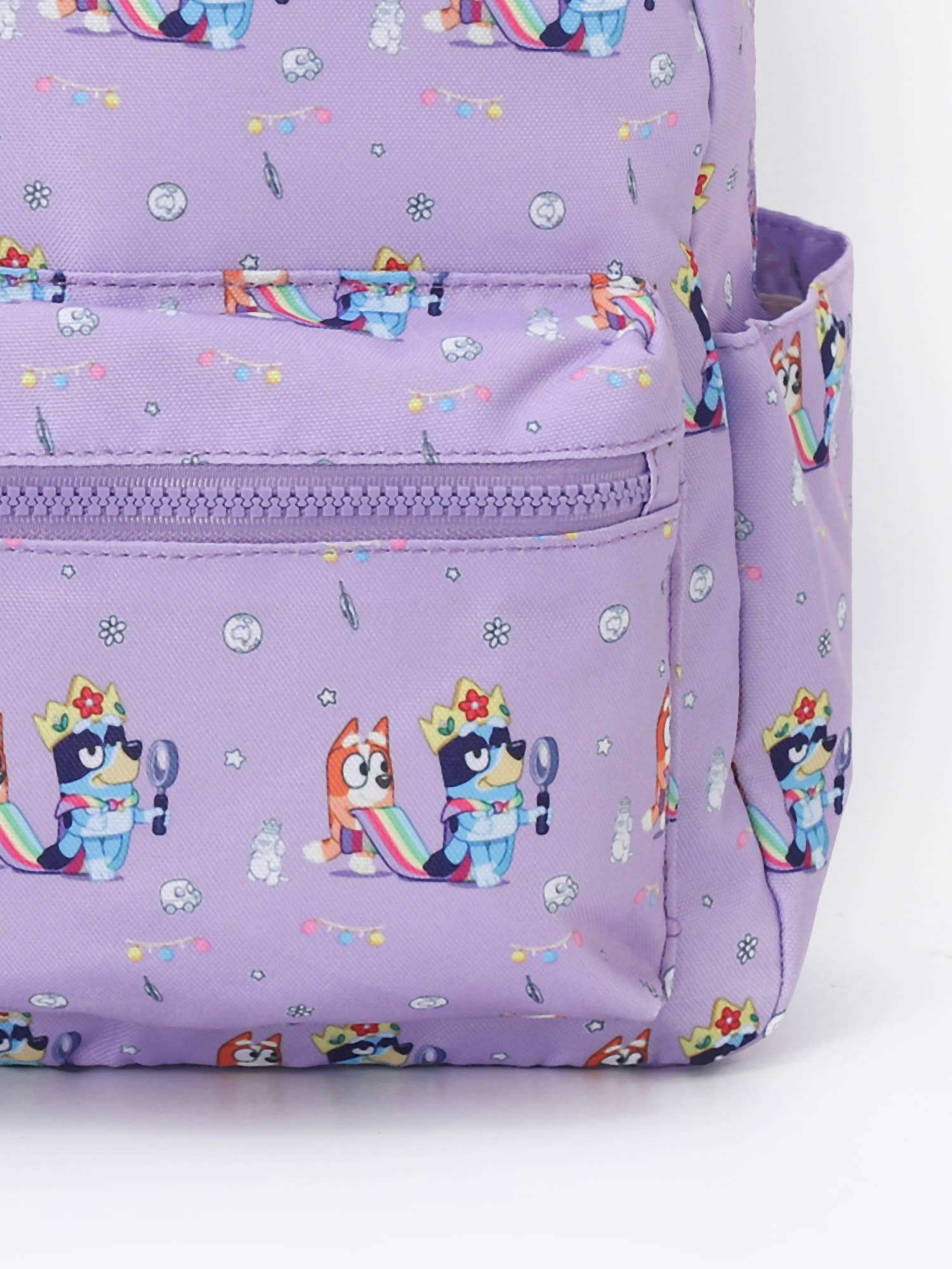 sassy kids palace - Wholesale Backpack - Kids - Cute Cartoon Dogs Girl Purple Zipper Pockets Backpack1